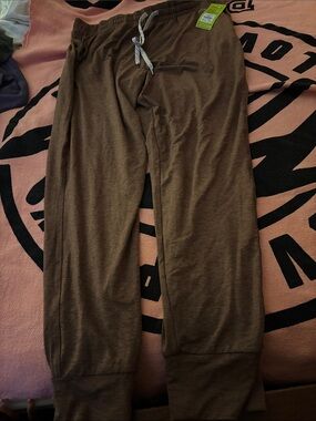 Fit2Run HAS POCKETS Casual Brown Drawstring Joggers for Women